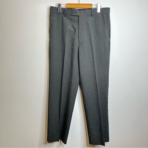 ☀️ 3/$15 George Men’s Flat Front Front Grey Dress Pants